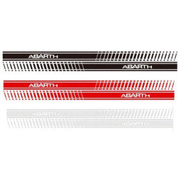 Autocollant ABARTH bandes L 1500 H 80 mm