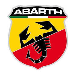 Autocollant ABARTH logo 2007  L70 x H75 mm
