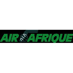 Autocollant AIR AFRIQUE autocollant logo vert L 90 H 16 mm